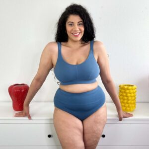 Bio-Baumwolle-BH - Denim