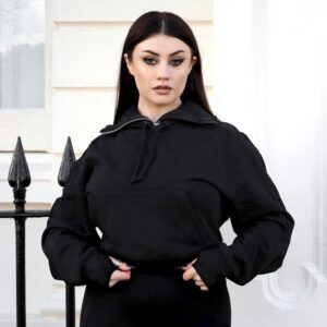 Bio-Baumwoll-Hoodie mit Schleife