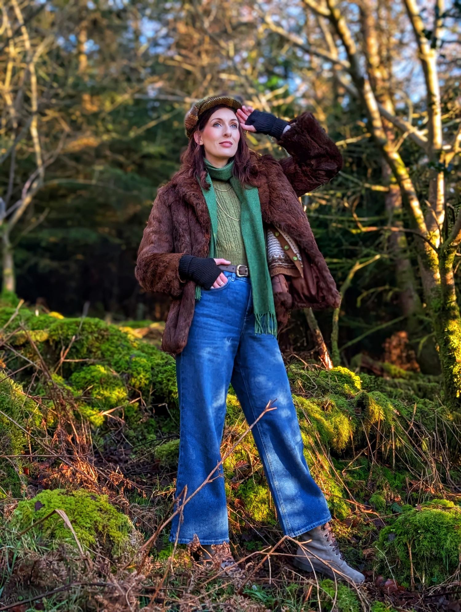 Bio Weitbein Jeans – Atlantic – Bild 16