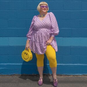 Stay Cool Capri Strumpfhosen - Lemon