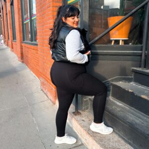Squat-Proof Leggings - Schwarz