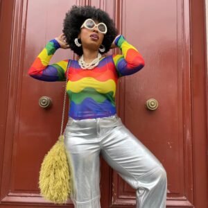 Mesh Top - Rainbeaux